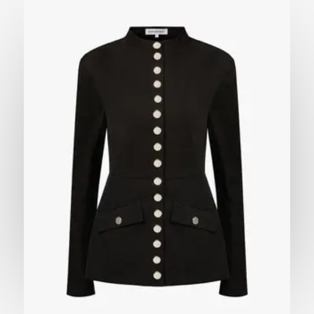 Silver Button Blazer - Picture 2 of 3